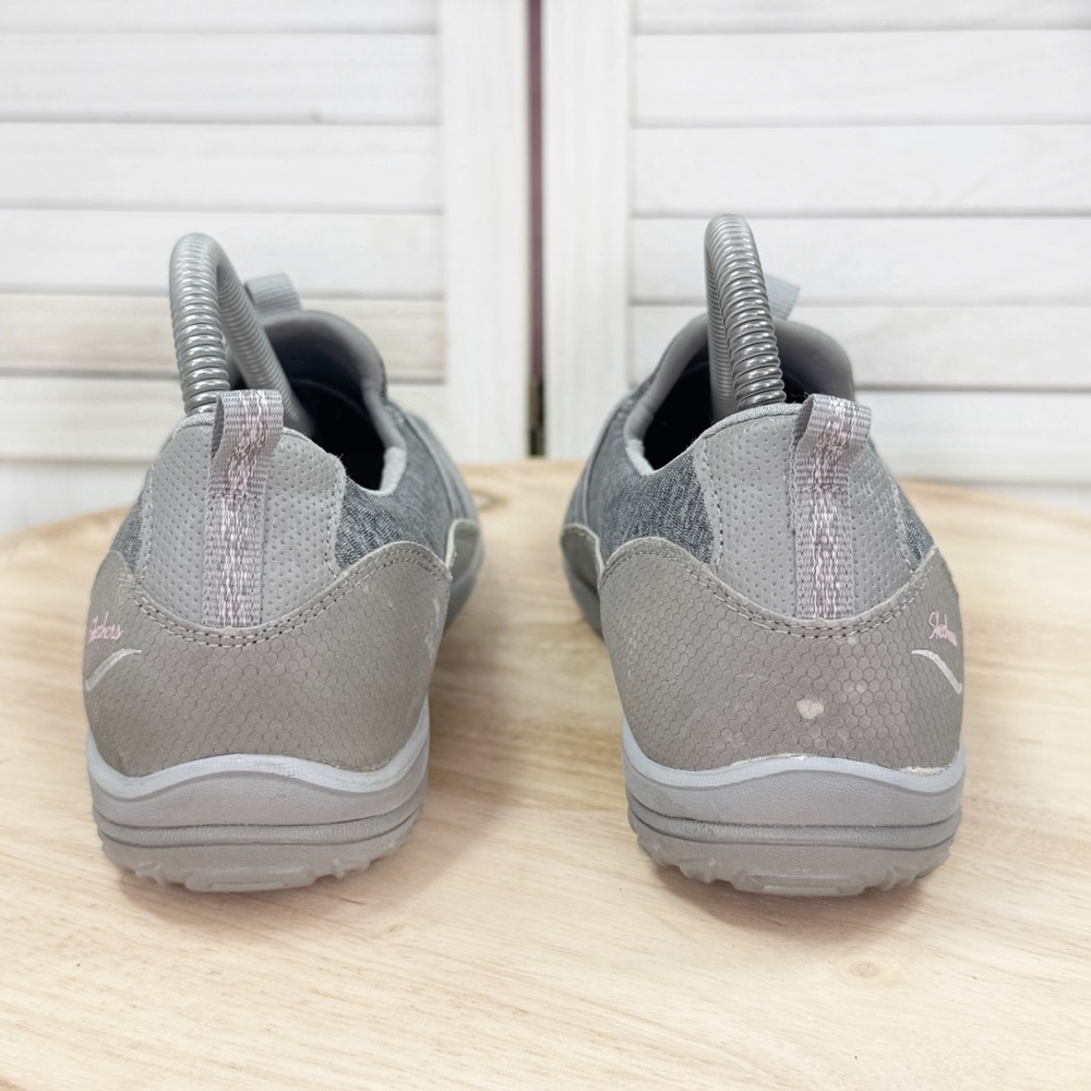 Skechers Empress Solo Mood Slip On Sneakers Grey Women's 9 - Picture 6 of 12